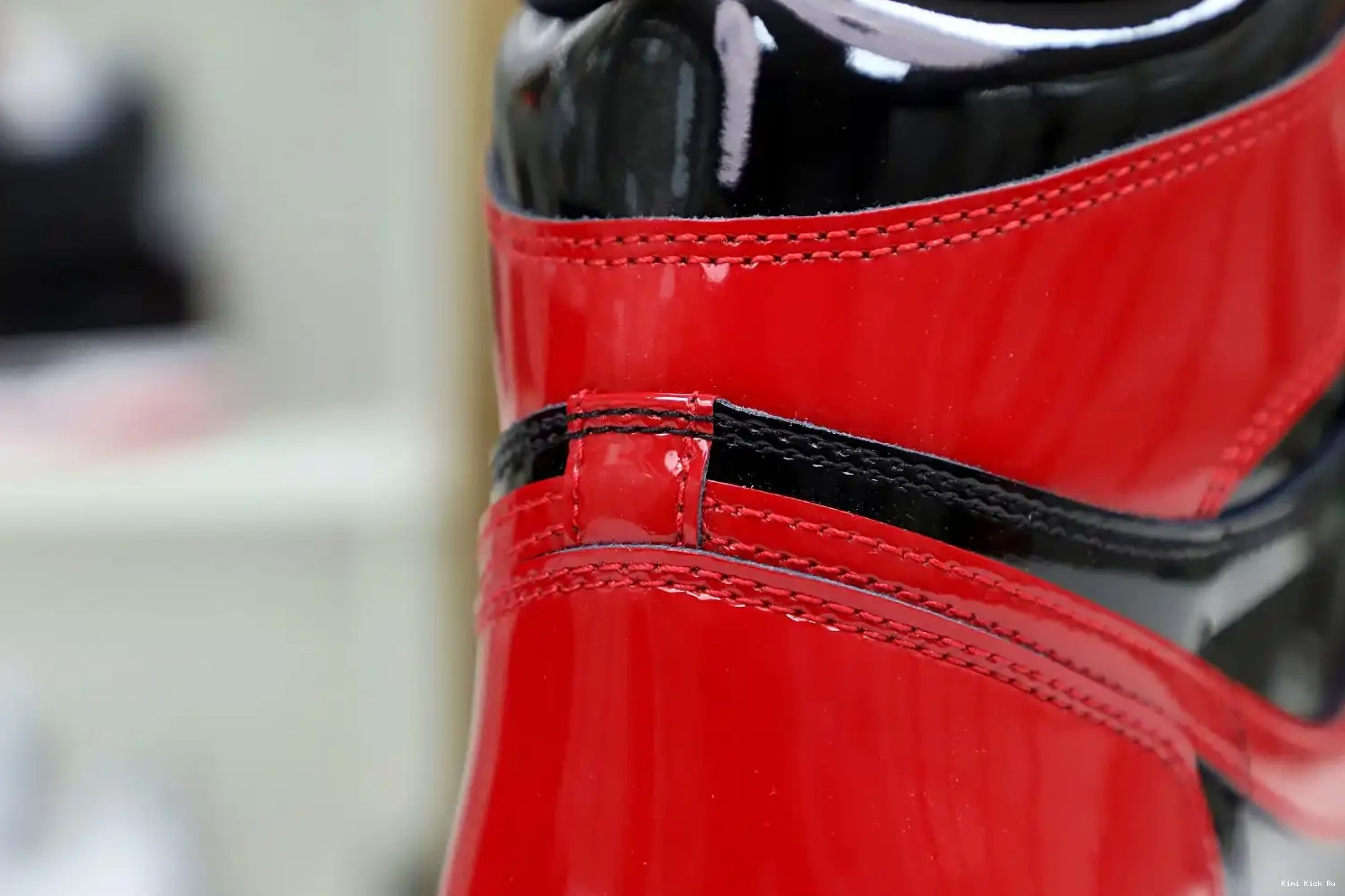 BRED 1 AIR OG PATENT Kimikick HIGH JORDAN 0726